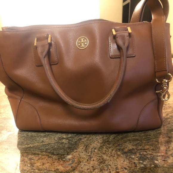 Tan Tory Burch Purse - Picture 1 of 3
